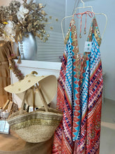 Cargar imagen en el visor de la galería, Raffia Basket Tote Bag - Natural