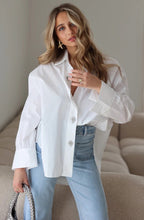 Load image into Gallery viewer, Diamante Oversized Blouse