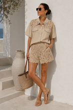 Load image into Gallery viewer, Mocha Lace & Rhinestones Details SET