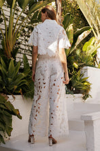Load image into Gallery viewer, Lace Detail Tie Pants