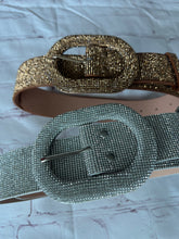 Load image into Gallery viewer, Shiny Rhinestone Belt