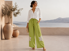 Cargar imagen en el visor de la galería, Linen Pant Fiorella