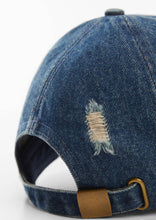 Load image into Gallery viewer, Denim Boyfriend Ball Cap Hat