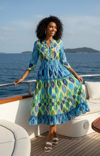 Load image into Gallery viewer, Ruffle Midi Dress