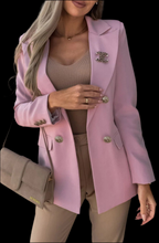 Load image into Gallery viewer, Dusty Pink Blazer Jacket