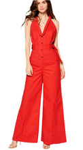 Load image into Gallery viewer, Red Tailored Jumpsuit
