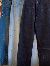 Cargar imagen en el visor de la galería, Crystal Embellished Jeans