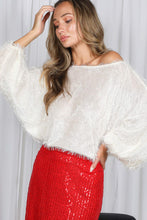 Load image into Gallery viewer, Ivory Luxe Puff Top