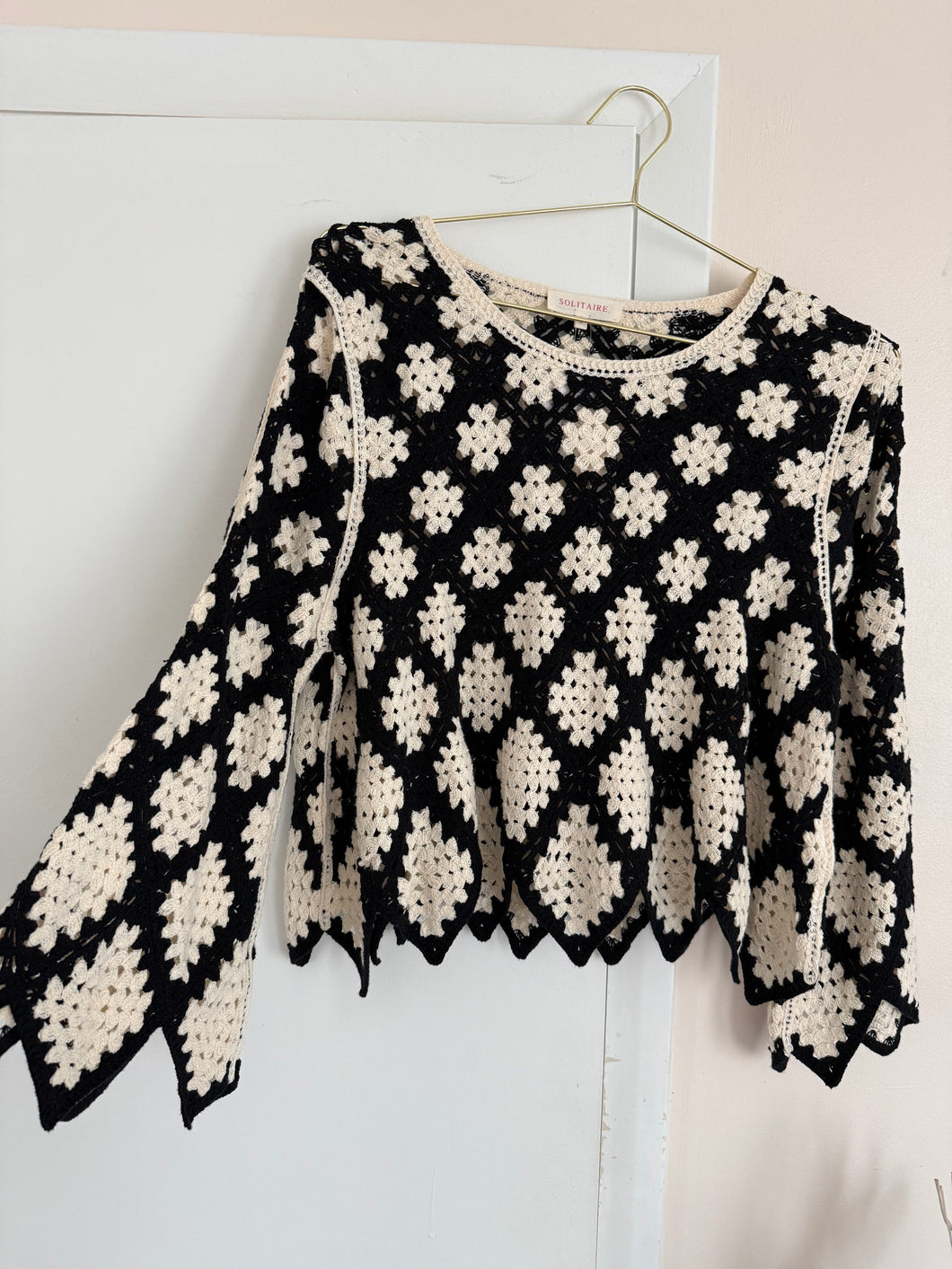 Sweater Black & Ivory