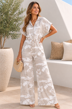 Cargar imagen en el visor de la galería, Camouflage Linen Jumpsuit
