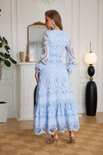 Load image into Gallery viewer, Black Maxi Dress Long Sleeves
