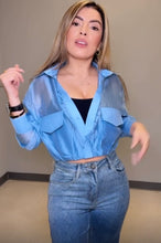 Load image into Gallery viewer, Woman Shirt Organza
