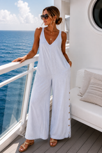 Cargar imagen en el visor de la galería, Stripped Linen Overall
