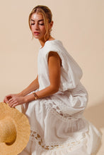 Load image into Gallery viewer, Crop Bubble Top &amp; Maxi Skirt SET
