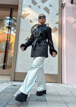 Load image into Gallery viewer, Metallic Palazzo Cargo Pant
