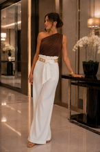 Cargar imagen en el visor de la galería, White Chain Belt Pants
