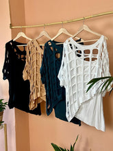 Cargar imagen en el visor de la galería, Basic Top w/ Holed Coverall Top
