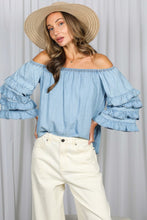Cargar imagen en el visor de la galería, Daydream Denim Blouse
