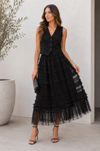 Load image into Gallery viewer, Ruffled Tulle Skirt
