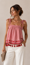 Cargar imagen en el visor de la galería, Red Gingham Top
