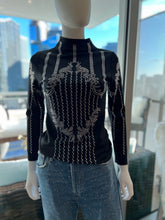 Load image into Gallery viewer, Rhinestones Long Sleeve Top

