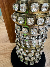 Cargar imagen en el visor de la galería, Narrow Clear Crystal Bracelet

