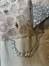 Load image into Gallery viewer, Mocha Lace &amp; Rhinestones Details SET
