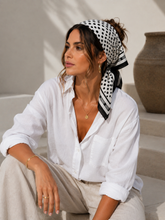 Load image into Gallery viewer, Monaco Polka Dot Scarf / Bandana
