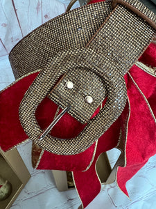 Shiny Rhinestone Belt