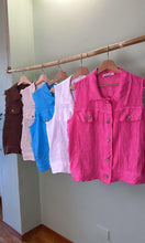 Load image into Gallery viewer, Linen Vest
