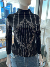 Load image into Gallery viewer, Rhinestones Long Sleeve Top
