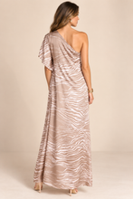 Load image into Gallery viewer, Satin One Shoulder Dress
