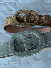 Load image into Gallery viewer, Shiny Rhinestone Belt
