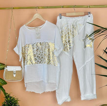 Load image into Gallery viewer, Gold Star Linen SET
