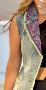 Denim Bolero Jacket