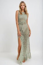Load image into Gallery viewer, Seabreeze Crochet Maxi
