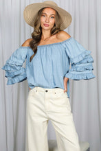 Cargar imagen en el visor de la galería, Daydream Denim Blouse
