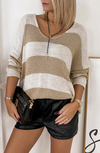 Shimmer Knitted Sweater
