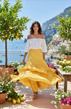 Load image into Gallery viewer, Lux Solid High Waist Ruffled Skirt
