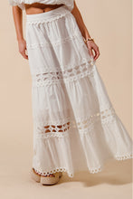 Load image into Gallery viewer, Crop Bubble Top &amp; Maxi Skirt SET
