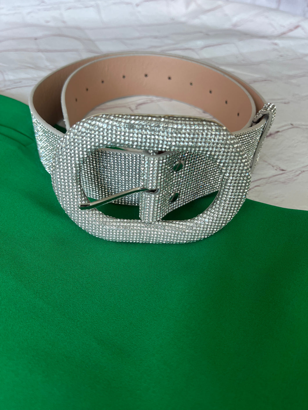 Shiny Rhinestone Belt