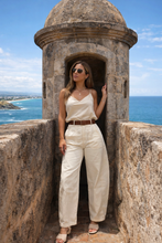 Load image into Gallery viewer, Barrel Pants - Off White
