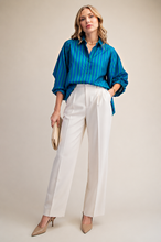 Load image into Gallery viewer, Aura Oversized Shirt - Green/Blue
