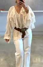 Cargar imagen en el visor de la galería, Boho Chic Ruffle Top
