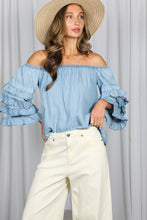 Cargar imagen en el visor de la galería, Daydream Denim Blouse
