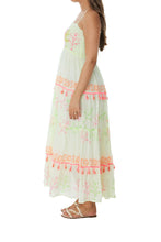 Load image into Gallery viewer, Yellow Lime Maxi Dress
