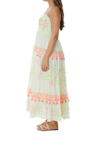 Yellow Lime Maxi Dress