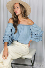 Cargar imagen en el visor de la galería, Daydream Denim Blouse
