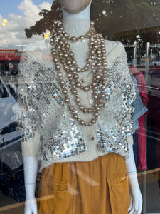 Cardigan Sequins