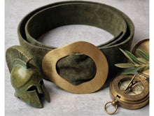 Load image into Gallery viewer, Suede Wide Waist Belt
